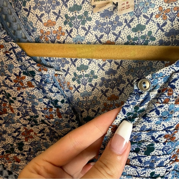 Holding Horses Anthropology Betony Swing Dress Size 8 - Picture 5 of 12